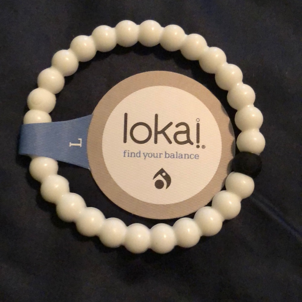 1 large Lokai bracelet.
